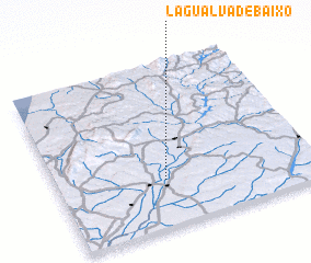 3d view of Lagualva de Baixo