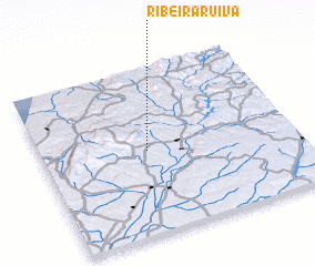 3d view of Ribeira Ruiva