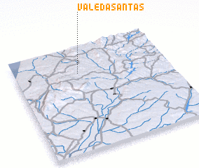 3d view of Vale das Antas