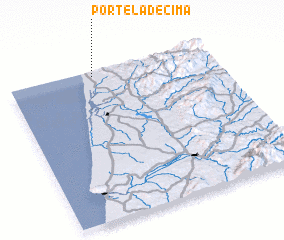 3d view of Portela de Cima