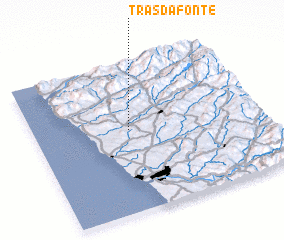 3d view of Trás da Fonte