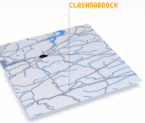 3d view of Clashnabrock