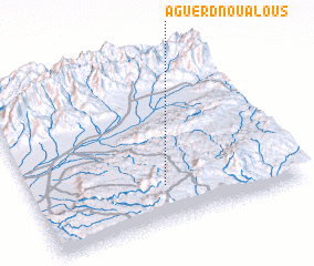 3d view of Aguerd nʼ Oualous