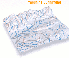 3d view of Taourirt Ijjanatene