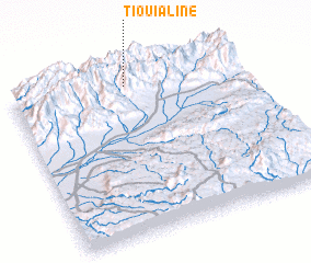 3d view of Tiouialine