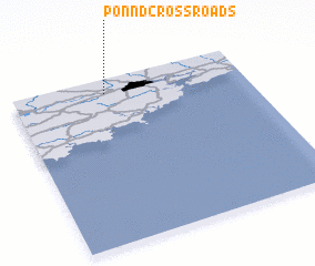 3d view of Ponnd Cross Roads