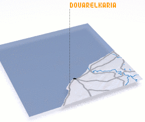 3d view of Douar el Karia