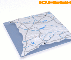 3d view of Mexilhoeira Grande