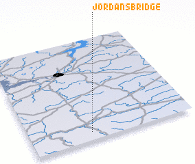 3d view of Jordanʼs Bridge