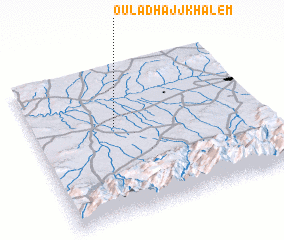 3d view of Oulad Hajj Khalem