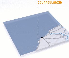 3d view of Douar Oulad Zid