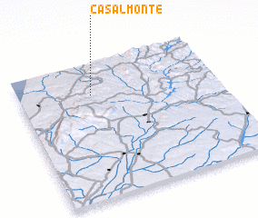 3d view of Casal Monte