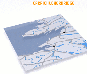 3d view of Carrick Lower Bridge