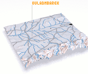 3d view of Oulad Mbarek