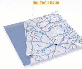 3d view of Vale de Ílhavo