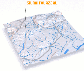 3d view of Isil nʼAït Ou Azzal