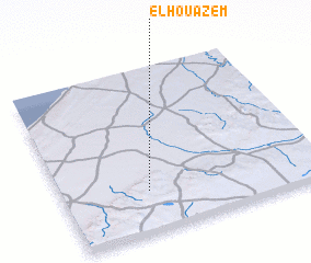 3d view of El Houazem