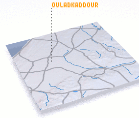 3d view of Oulad Kaddour