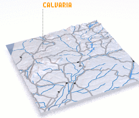 3d view of Calvária