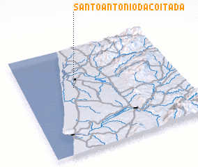 3d view of Santo António da Coitada