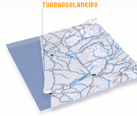 3d view of Torrão do Lameiro