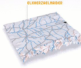 3d view of El Kherza el Maïder