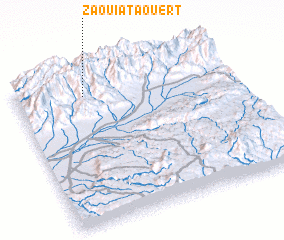 3d view of Zaouia Taouert