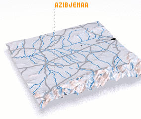 3d view of Azib Jemaa