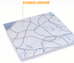 3d view of Douar el Ahouar