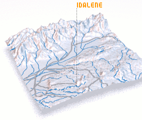 3d view of Idalene