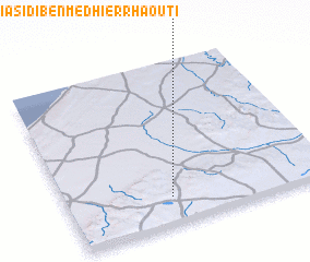 3d view of Zaouia Sidi Ben Medhier Rhaouti