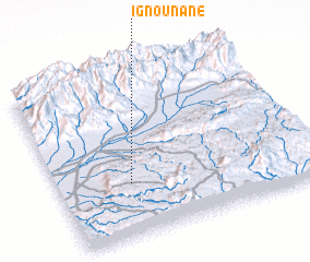 3d view of Ignounane