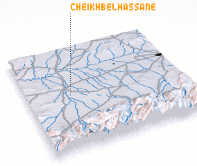 3d view of Cheïkh Bel Hassane