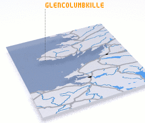 3d view of Glencolumbkille