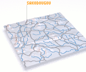 3d view of Sakodougou