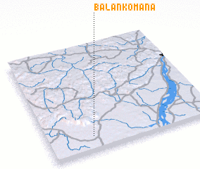 3d view of Balankomana