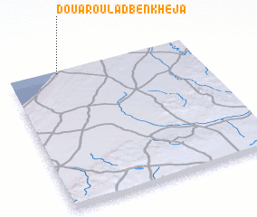 3d view of Douar Oulad ben Kheja