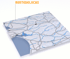 3d view of Monte de Lucas