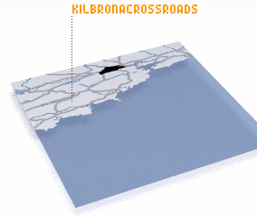 3d view of Kilbrona Cross Roads