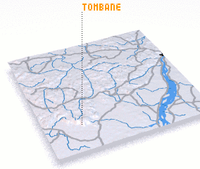 3d view of Tombané