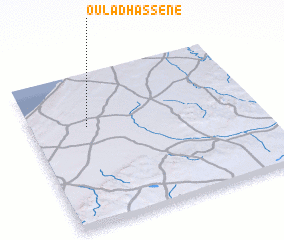 3d view of Oulad Hassene