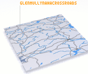 3d view of Glenmullynaha Cross Roads