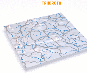 3d view of Takoréta