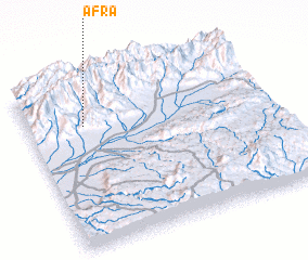 3d view of Afra