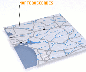 3d view of Monte dos Condes