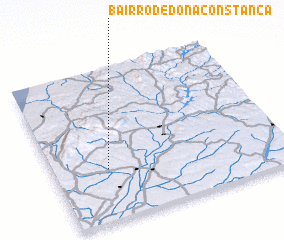 3d view of Bairro de Dona Constança