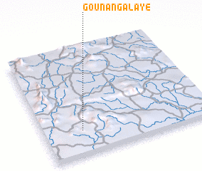 3d view of Gounangalaye