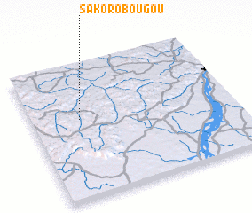 3d view of Sakorobougou