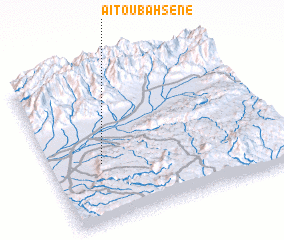 3d view of Aït Oubahsene