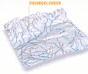 3d view of Sidi Abd el Kader